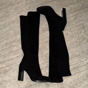 Stuart Weitzman Black Over the Knee Boots